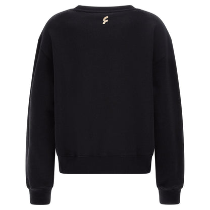 Freddy felpa girocollo da donna Snoopy F3WMCS2-ST1 N nero