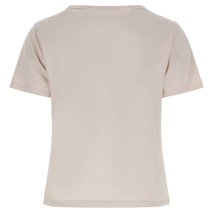 Freddy T-shirt crop top comfort in jersey leggero FAIRC022X Z40X Moonbeam Direct Dyed
