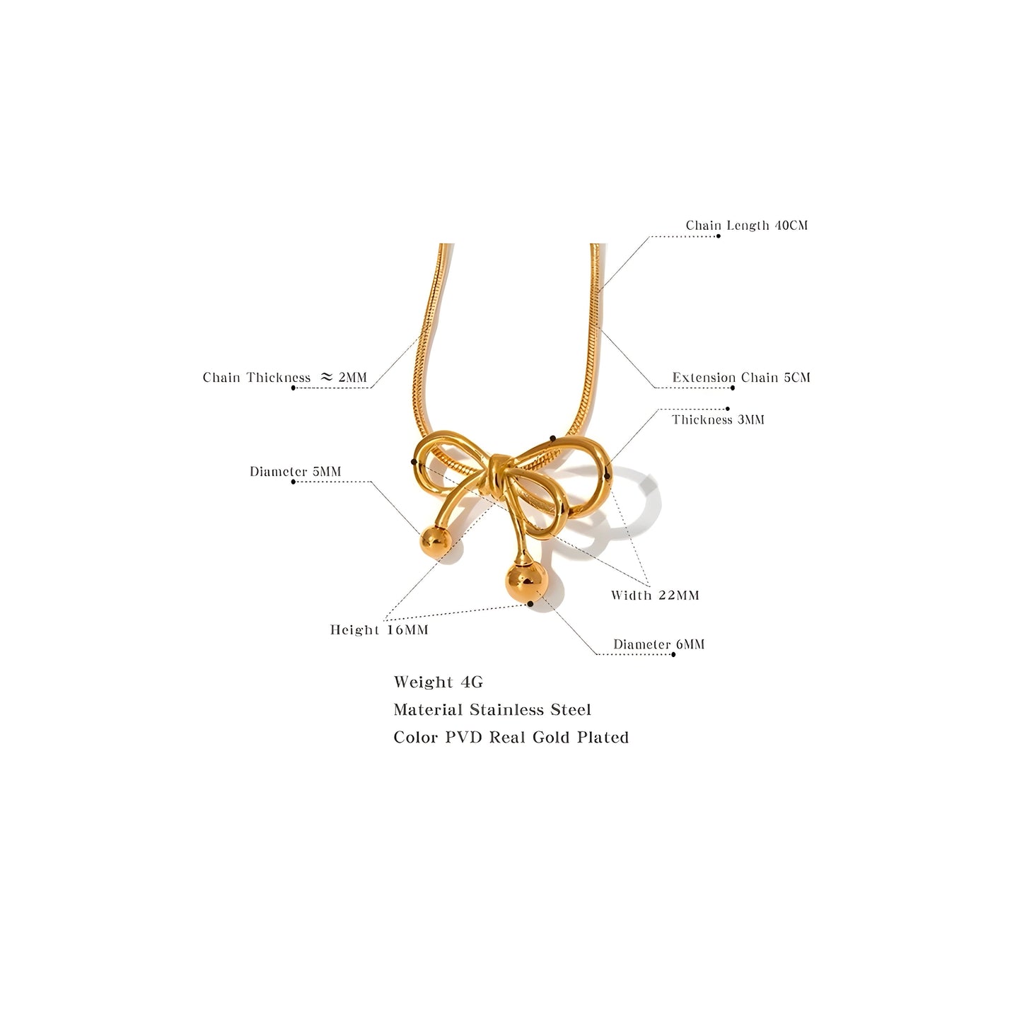 Papillon Necklace
