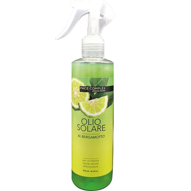 Face Complex Sonnenöl Spray Super Bräunung (Bergamotte) Gesicht Körper 250ml