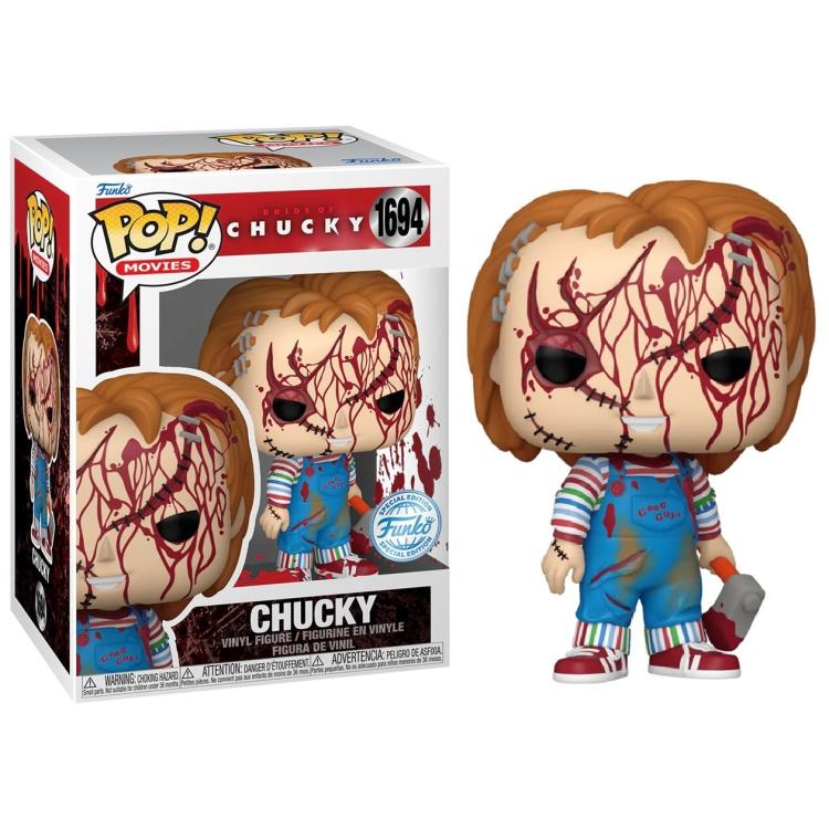 Funko Pop! Movies Horror Bride Of Chucky (1673) – Chucky Bloody Special Ed 9Cm