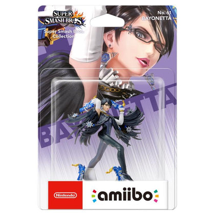 AMIIBO BAYONETTA SUPER SMASH BROS COLLECTION NR.61 FIGUR NINTENDO STATUE NEU