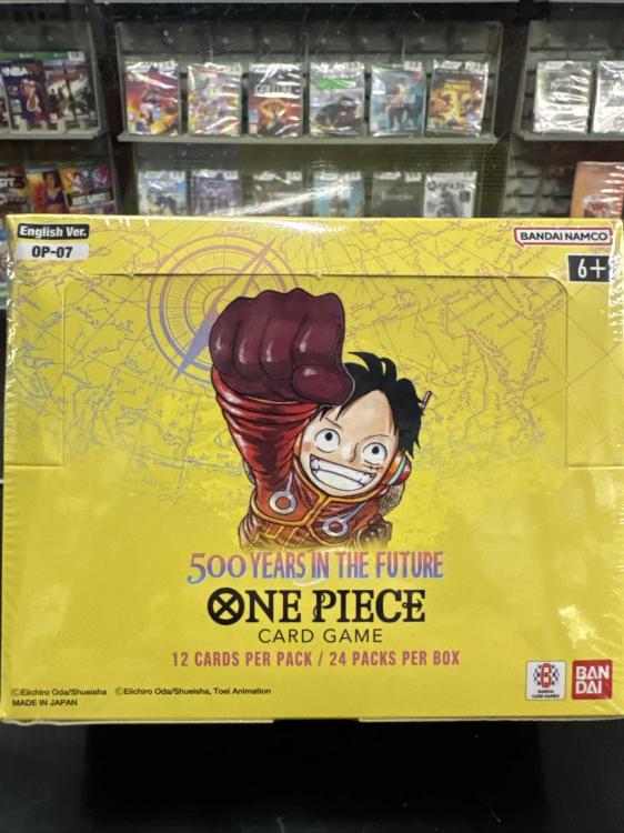 BANDAI ONE PIECE CARD GAMES FUTURE 500 YEARS LATER OP-07 BOX 24 BOOSTER KARTEN EU