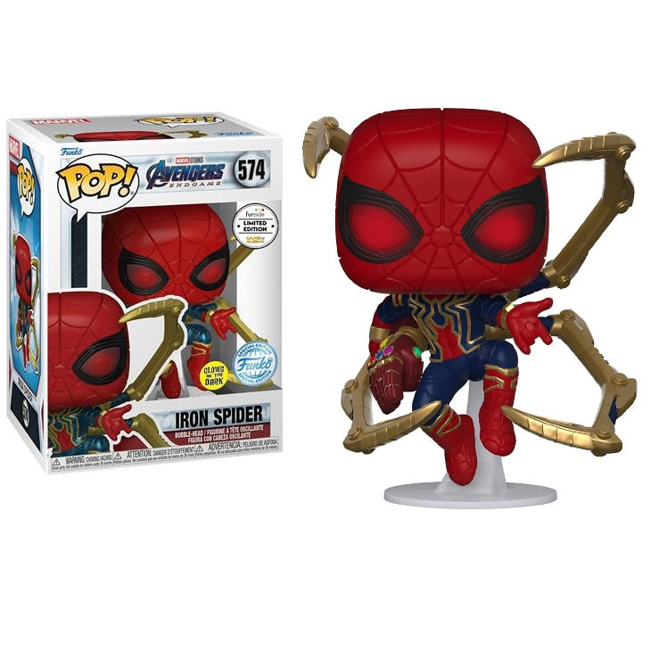 Funko Pop Marvel Avengers Infinity War (574) Iron Spider Man G. I. T. D Exclusive