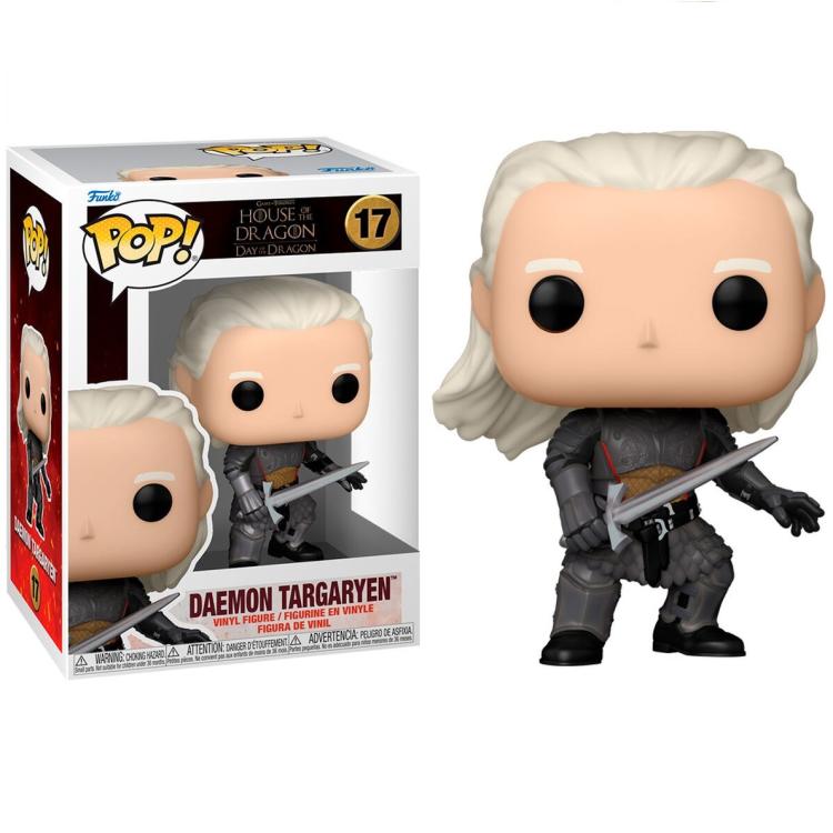 Funko Pop Tv ! House Of The Dragon S3 - (17) Daemon Targaryen Vinyl Figur 9Cm