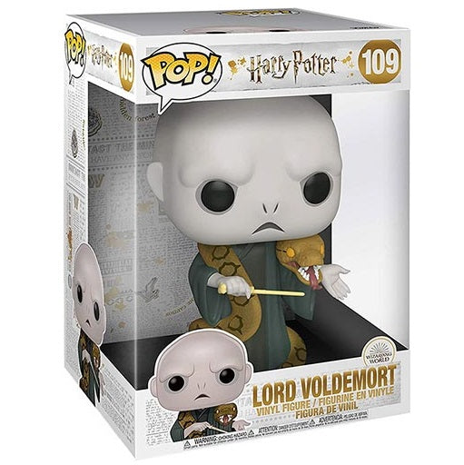 Funko Pop! Harry Potter – Lord Voldemort mit Nagini (109) Big Edition 25 cm