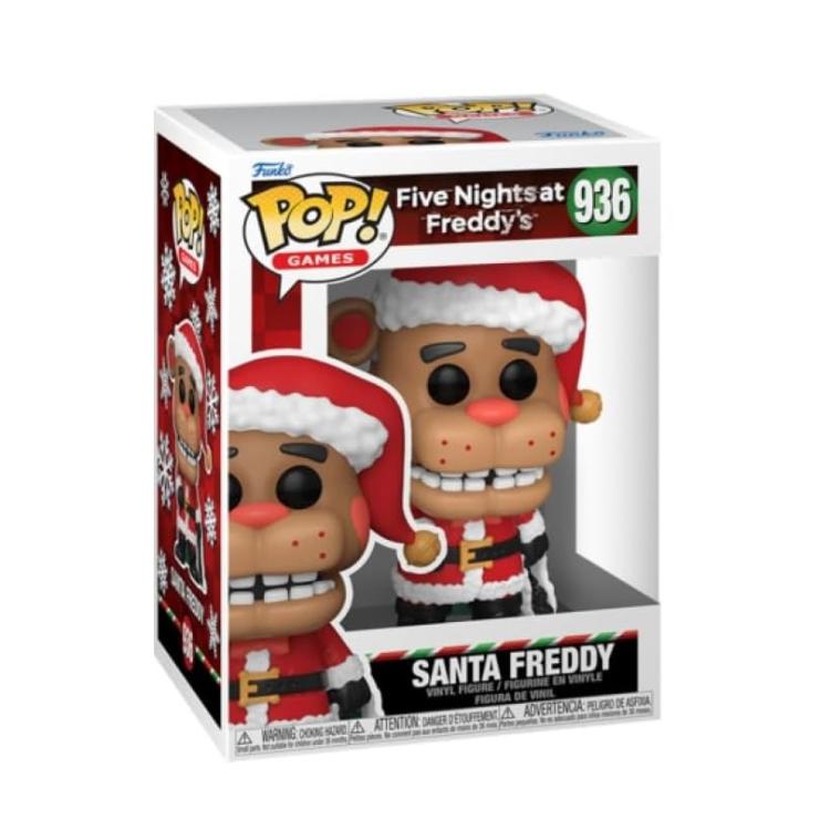 Funko Pop! Games - Five Nights At Freddy's (936) Santa Freddy Statue Figur 9cm
