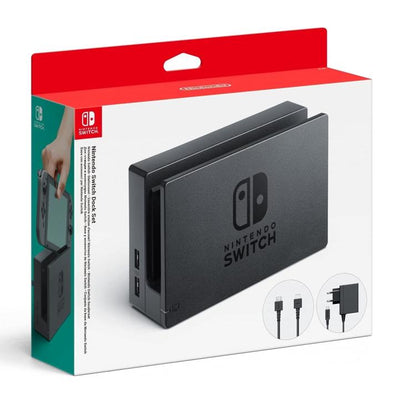 Nintendo Switch Dock Set – Basis + Adapter + Netzteil + HDMI-Kabel für TV