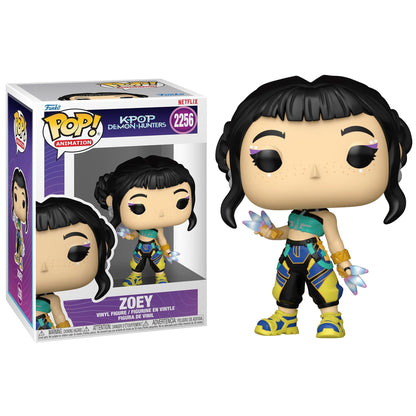 Funko Pop Animation - KPop Demon Hunters (2256) Zoey Figur Vinyl 9cm