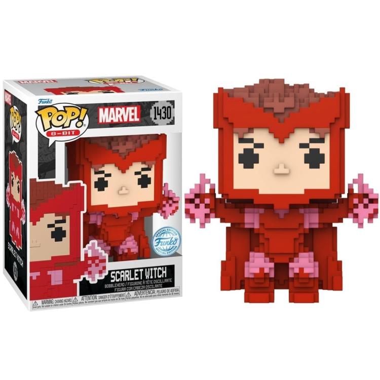 Funko Pop Marvel 8-Bit (1430) - Scarlet Witch Vinylfigur Sonderausgabe 9 cm