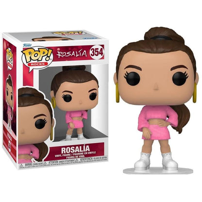 Funko Pop! Rocks – (354) Rosalia (Malamente) Clip Figur Sängerin Spanien 9 cm