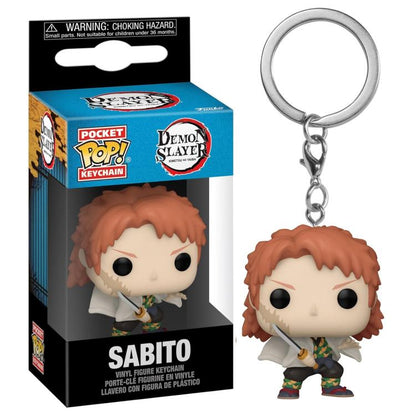 Funko Pop! Keychain Animation – Demon Slayer (Sabito) Schlüsselanhänger Vinyl-Figur