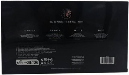 Alfa Romeo Confezione Regalo Uomo Green Black Blue Red Profumi Eau De Toilette