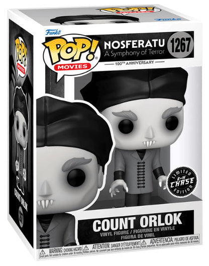 Funko Pop ! Movies Nosferatu Il Vampiro - (1267) Count Orlok Chase Figure 9cm