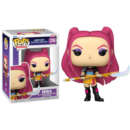 Funko Pop Animation - KPop Demon Hunters (2258) Mira Figur Vinyl 9cm