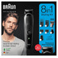 BRAUN All One Trimmer 8in1 Regolabarba Elettrico Tagliacapelli Rasoio Gillette