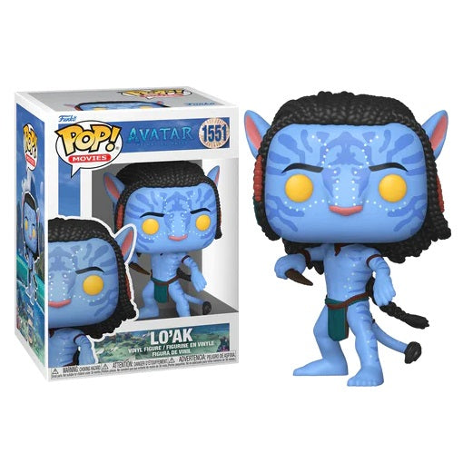 Funko Pop! Movies Avatar The Way Of Water - (1551) Lo'Ak Battle Figur 9cm