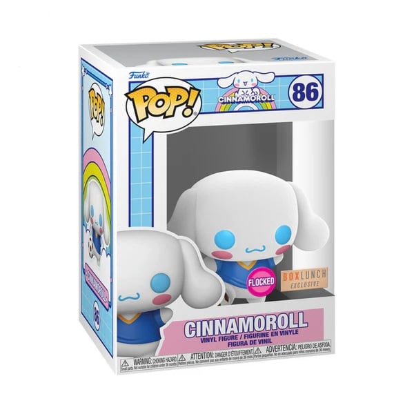 Funko Pop ! Sanrio -  (86) Hello Kitty Cinnamoroll Soccer Ball Flocked
