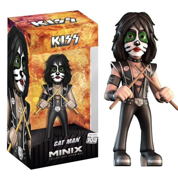 Minix - KISS Catman (Music 102) - Peter Criss Vinyl Figure 10Cm Rock