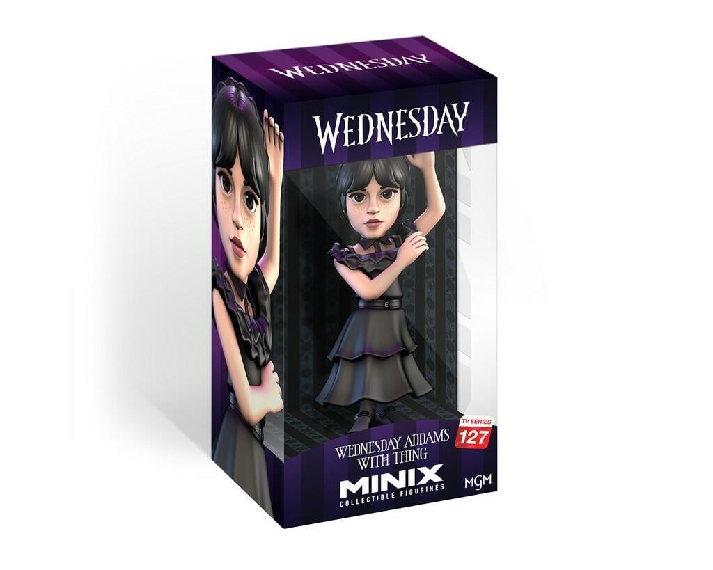Minix: Wednesday Addams Ballkleid (TV-Serie 127) Figur 12cm Tanz Mittwoch