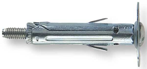 Stahldübel 9x45 mm mit Schraube und Unterlegscheibe inklusive - 100 Stück