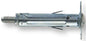Stahldübel 9x45 mm mit Schraube und Unterlegscheibe inklusive - 100 Stück