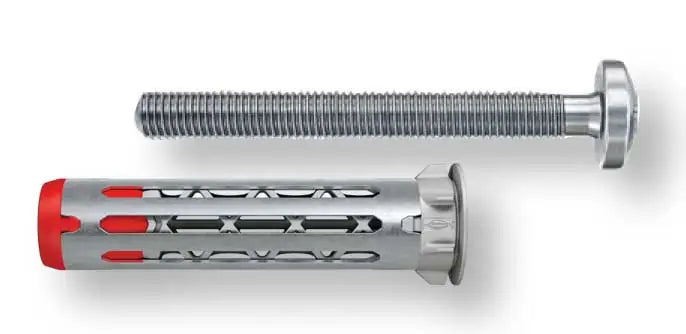Tassello Fischer DuoHM M6x55 mm con Vite per Cartongesso – Ø12 mm