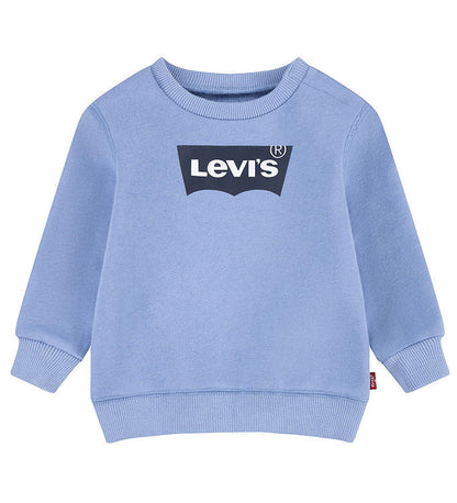 Levi's Kids Felpa girocollo con logo classico da infante Batwing 6E9079-BF2 celeste