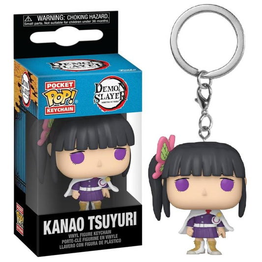 Funko Pop! Keychain Animation - Demon Slayer (Kanao Tsuyuri) Vinyl-Schlüsselanhänger