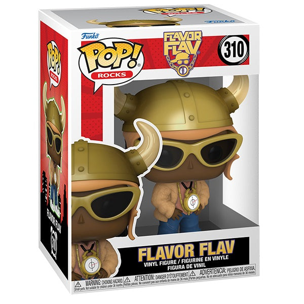 Funko Pop! Rocks - Flavor Flav (310) Musik Vinyl Figur Rapper Schauspieler USA