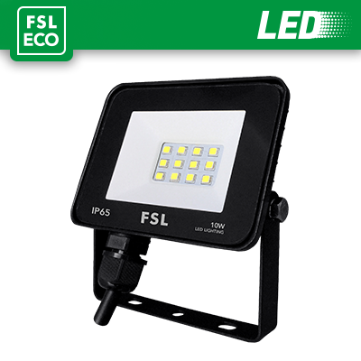 Proiettore per esterni Nero 10W - IP65 120° 4000K