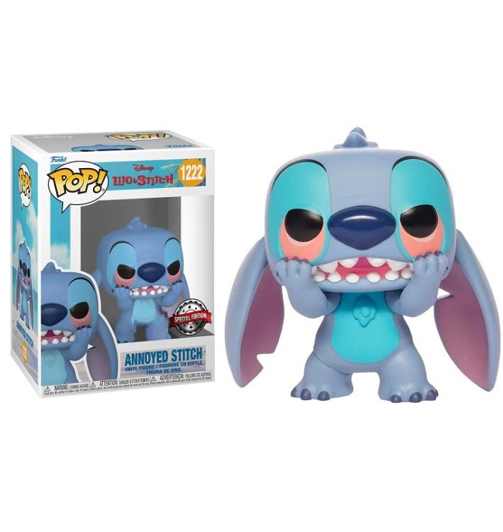 Funko Pop ! Disney Lilo & Stitch (1222) Annoyed Stitch Special Edition Figure 9Cm