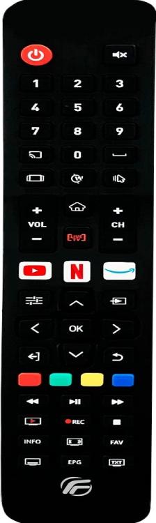 Fenner Smart Tv 32" Hd Android Quadcore Dvb-T2-S2 Wifi Dolby Hevc 10Bit H265