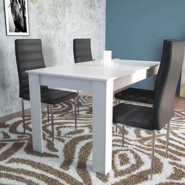 Tisch Pepper Weiß – Maße: 138 x 80 x 75 cm (H)