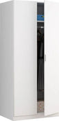 Oz Two-Door Wardrobe - Elegance and Functionality in Matte White