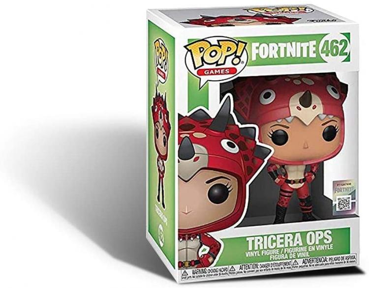 Funko Pop Games Fortnite Tricera (462) Vinyl Action Figure Statua Da Collezione