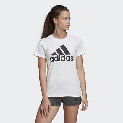 Adidas T-SHIRT MUST HAVES BADGE OF SPORT W BOS CO TEE FQ3238 white