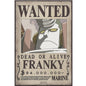 ABYSTYLE (ONE PIECE) POSTER: WANTED FRANKY (52X35) ANIME MANGA LIMITED