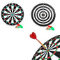 Target Board Darts Sign 42cm 2 Games Great Gift -Non-Electronic
