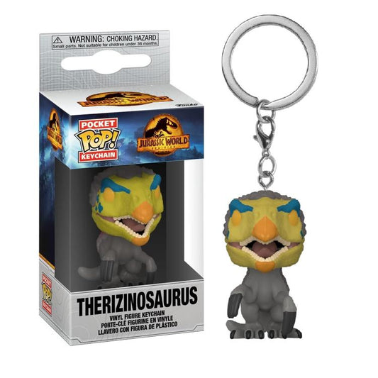 Funko Pop! Schlüsselanhänger Pocket Jurassic World - (Therizinosaurus) Schlüsselanhänger 4cm