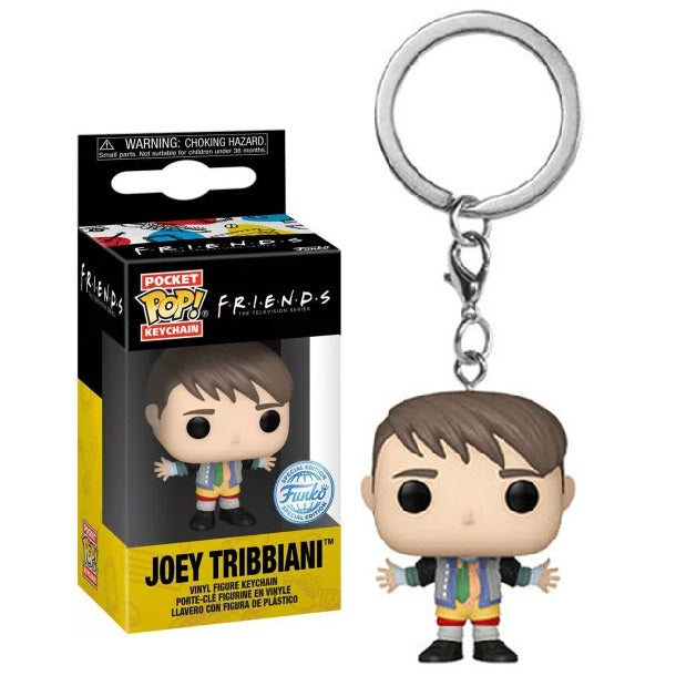 Funko Pop! Friends – Joey Tribbiani Vinylfigur 4cm Schlüsselanhänger
