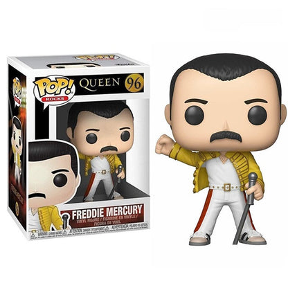 Funko Pop! Rocks Queen – (96) Freddie Mercury im Wembley Live 1986 Vinylfigur
