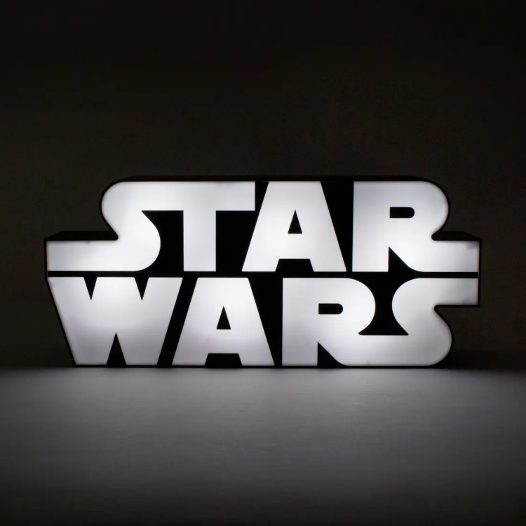 Paladone Lampe Star Wars Logo Leuchte LED Neon 28cm Kult Krieg der Sterne Sw