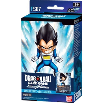 Dragon Ball Super Fusion World Starter Deck Fs07 Vegeta Mini Tgc Kartenspiel Eng