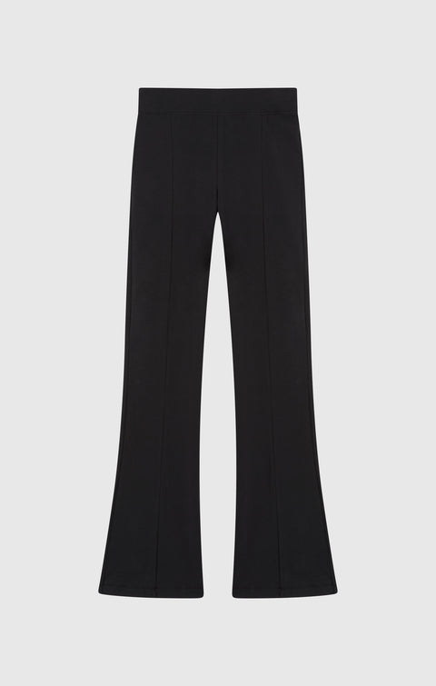 Champion Leggings Flare Cotone Elasticizzato 118853-KK001 Nero Donna - Pantalone Sportivo