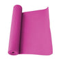 Yoga Mat Aerobics Fitness Gymnastics Gym Pilates 0.3cm Fuchsia