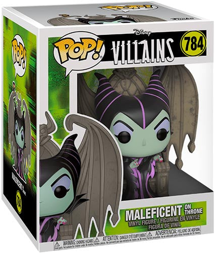 Funko Pop! Disney Villains - Maleficent On Throne (784) Vinyl-Figur 15cm Neu
