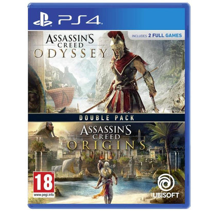 Assassin's Creed Odyssey + Origins Doppelpack PS4 Ita EU Spiel Playstation 4