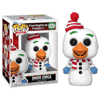 Funko Pop! Games - Five Nights At Freddy's - (939) Snow Chica Statue Figur 9cm