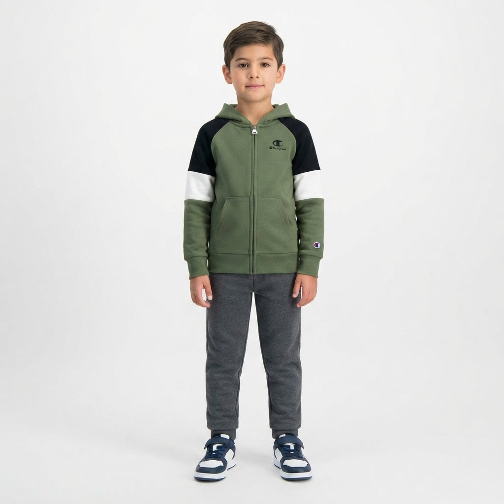 Champion junior hoodie 307716 GS548 green